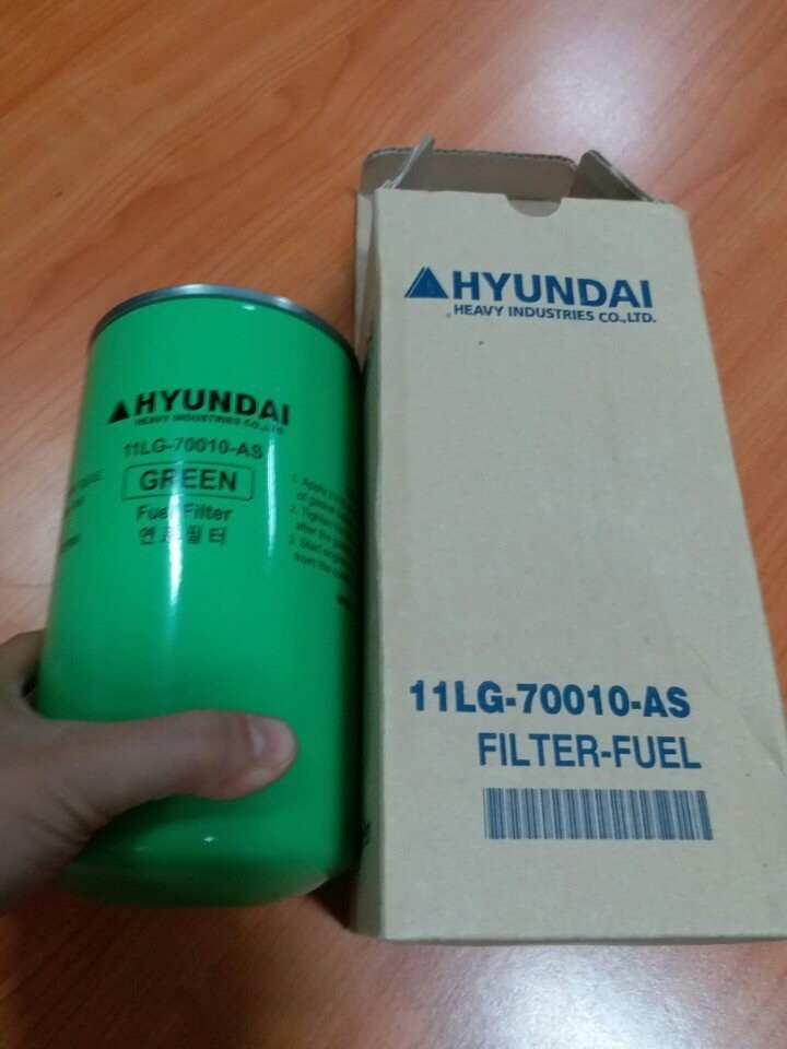 Hyundai Excavator Parts, Fuel Filter 11LG-70010-AS