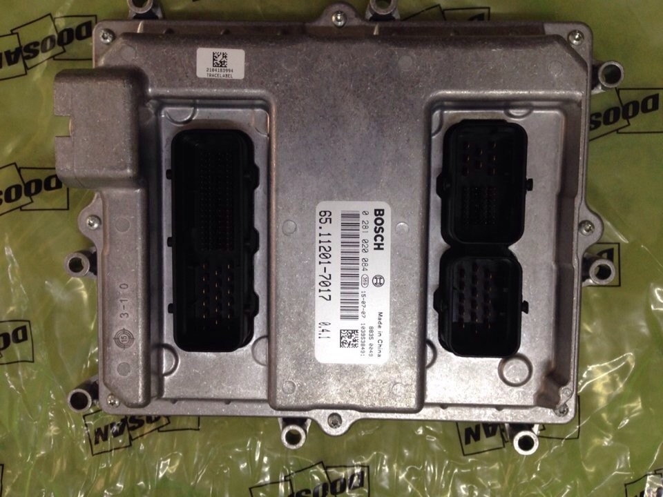 Doosan Excavator Parts, ECU Controller 65.11201-7017