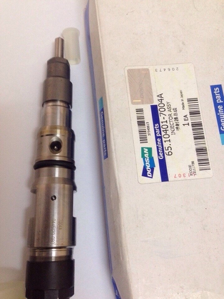 Doosan Excavator Parts, Injector 65.10401-7004A