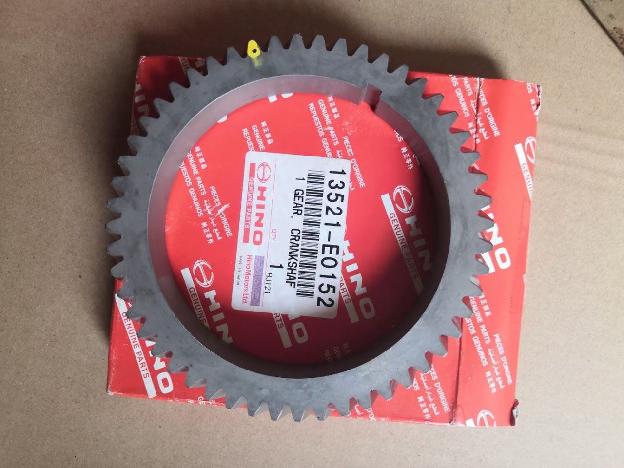 Kobelco parts, Crankshaft Timing Gear 13521-E0152