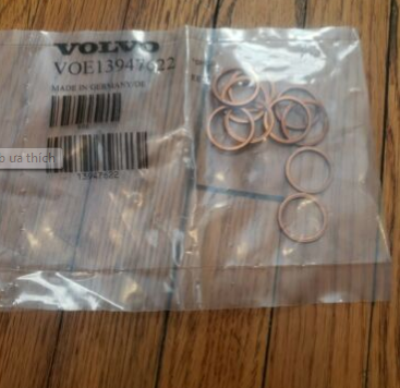 Volvo Excavator Parts, Plane Gasket 13947622