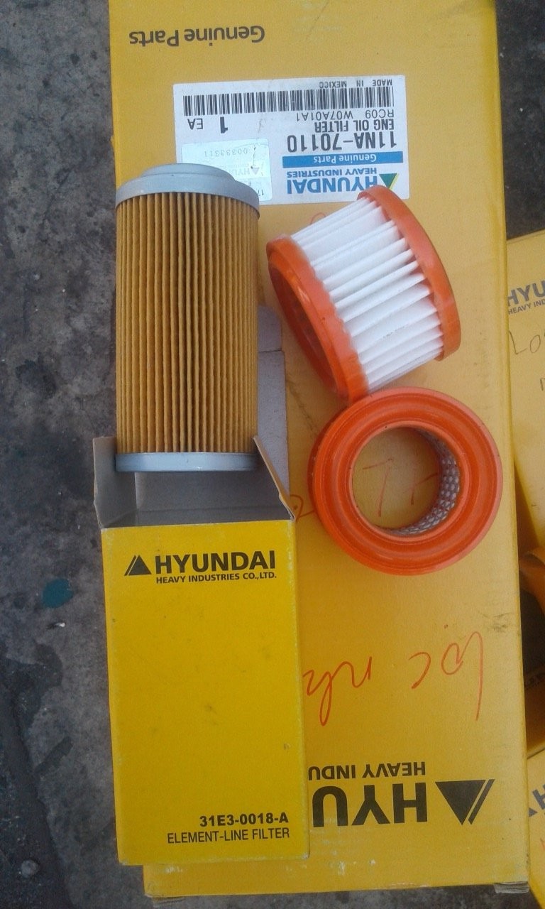 Hyundai Excavator Parts, Element Line Filter 31E3-0018-A