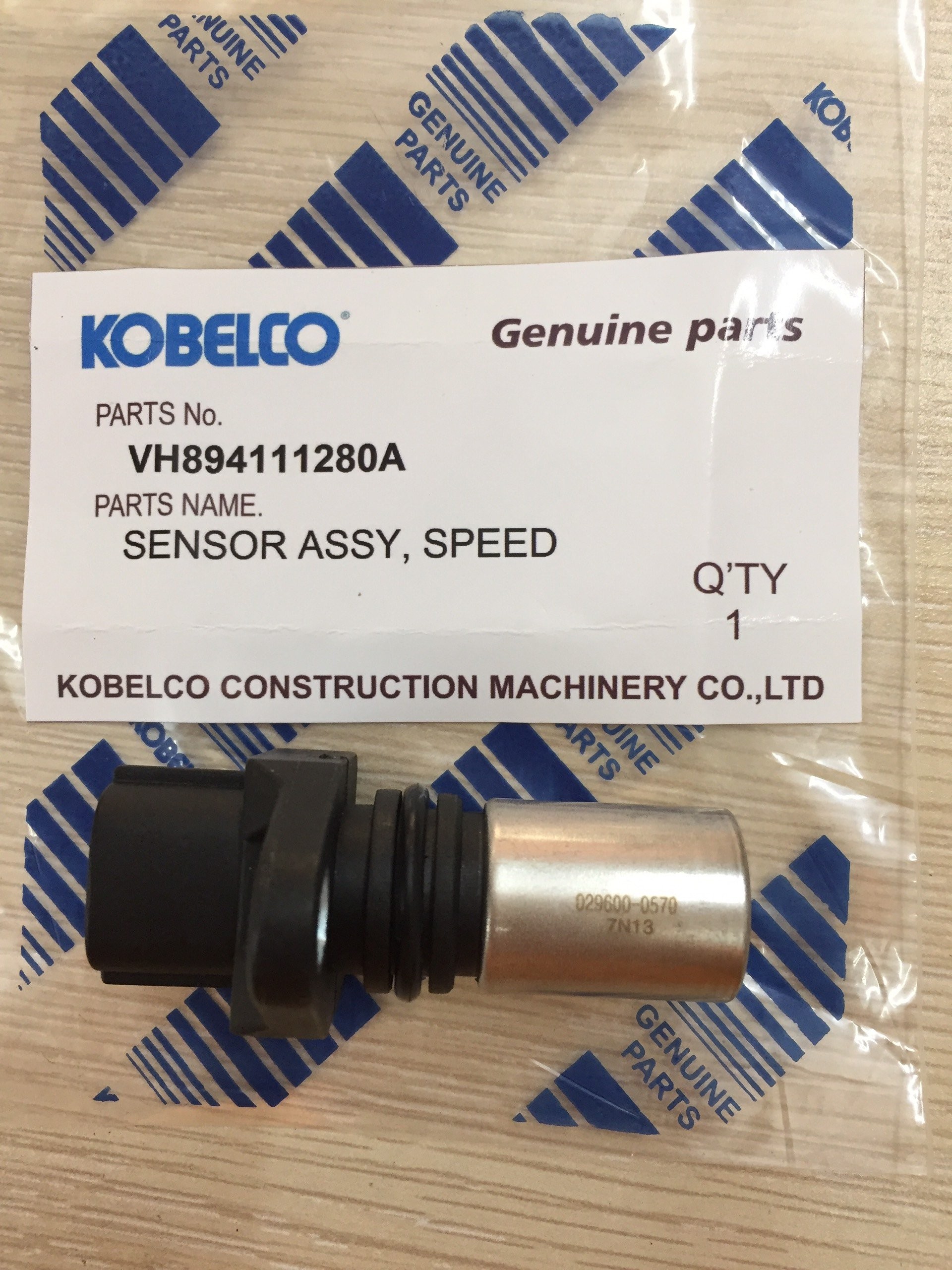 Kobelco parts, Sensor assy, Speed VH894111280A