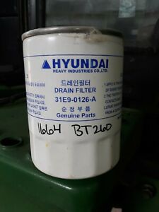 Hyundai Excavator Parts, Hydraulic Line Filter Element Oil Filter 31E9-0126