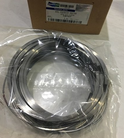 Doosan Excavator Engine Parts, Piston Ring 65.02503-8058